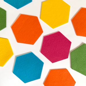 mix & match onderzetters hexagon