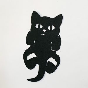 boekenlegger kitten zwart