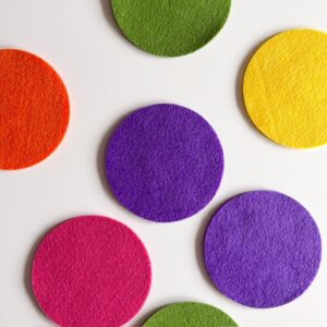 combineer jouw favoriete kleuren met deze mix en match onderzetters